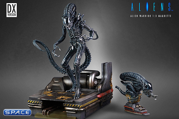 1/3 Scale Alien Warrior Maquette - Deluxe Version (Aliens)
