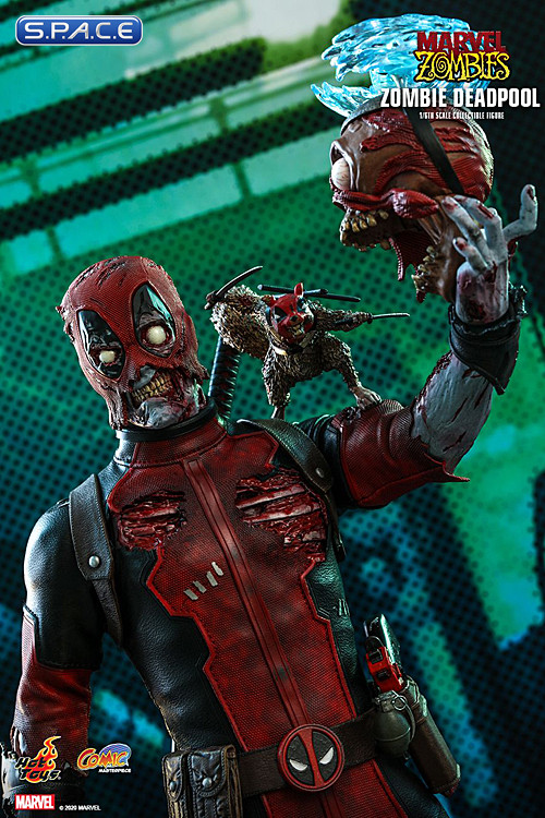 1/6 Scale Zombie Deadpool Comic Masterpiece CMS06 (Marvel Zombies)