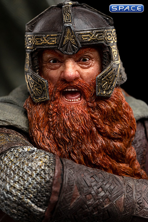 Legolas & Gimli at Amon Hen Statue (Lord of the Rings)