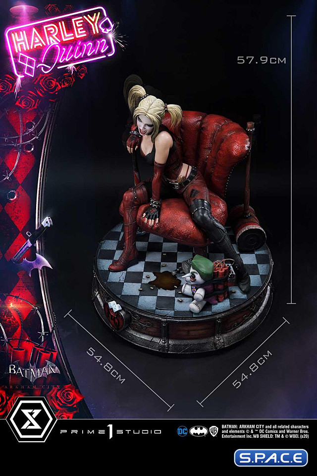 1/3 Scale Harley Quinn Deluxe Museum Masterline Statue  - Bonus Version (Batman: Arkham Knight)
