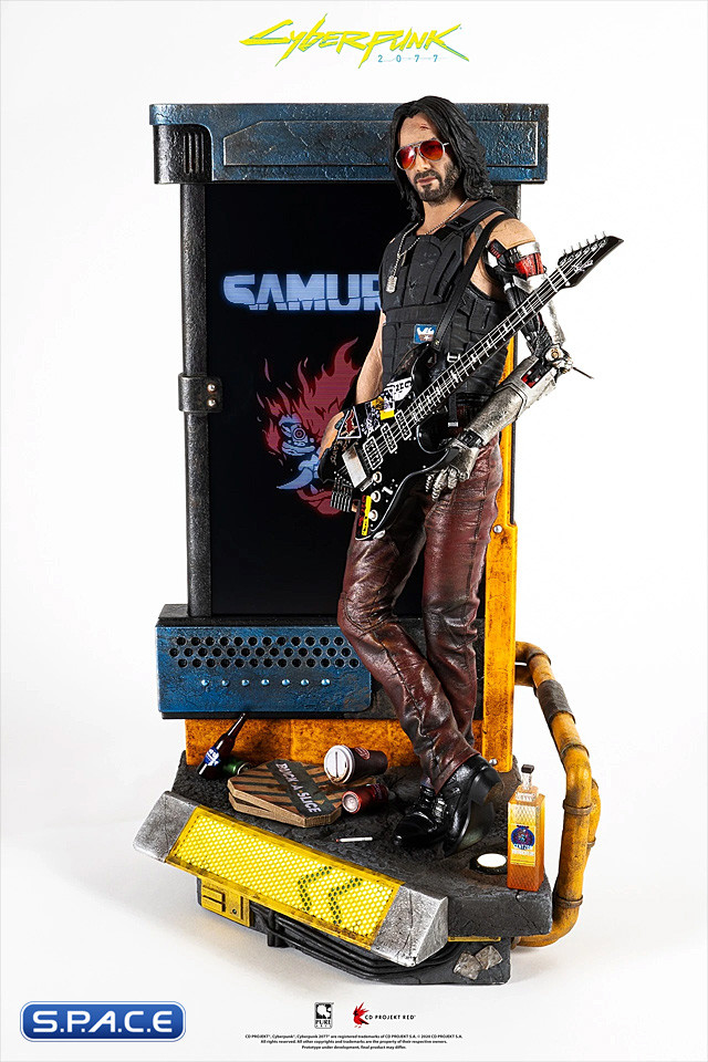 Johnny Silverhand Deluxe Statue (Cyberpunk 2077)