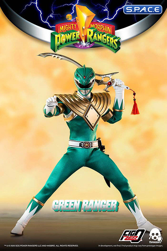 1/6 Scale Core Rangers & Green Ranger 6-Pack (Mighty Morphin Power Rangers)