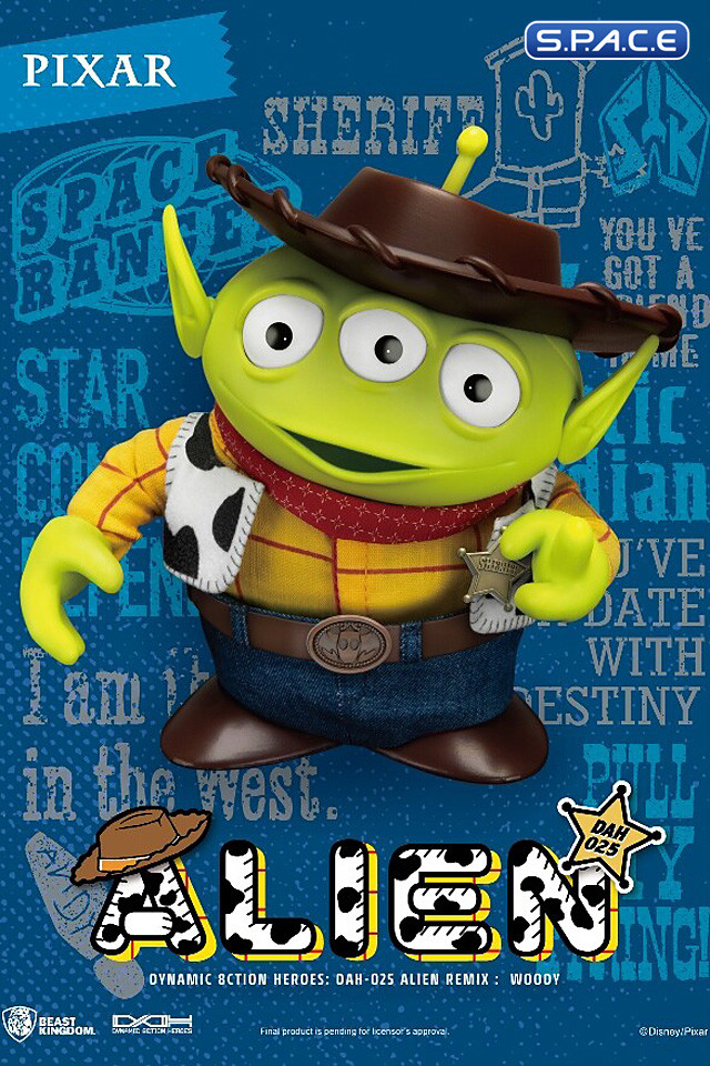 Alien Remix Woody Dynamic 8ction Heroes (Toy Story)