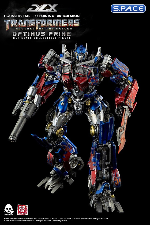 Optimus Prime DLX Scale Collectible Figure (Transformers: Revenge of the Fallen)