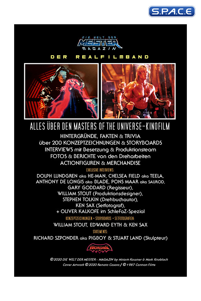 DER REALFILMBAND vom DIE WELT DER MEISTER Magazin (MOTU)