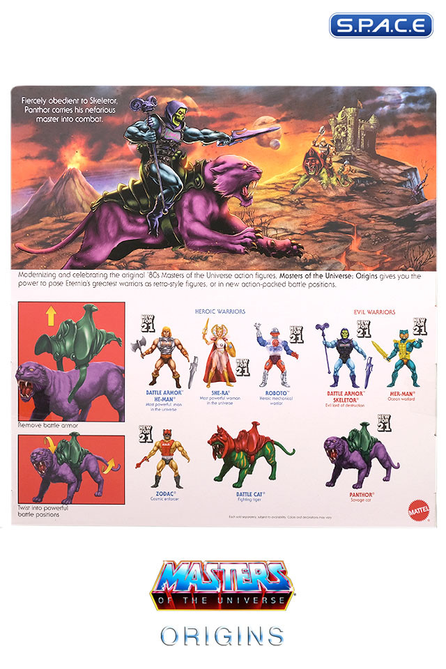Panthor flocked Collectors Edition Exclusive (MOTU Origins)