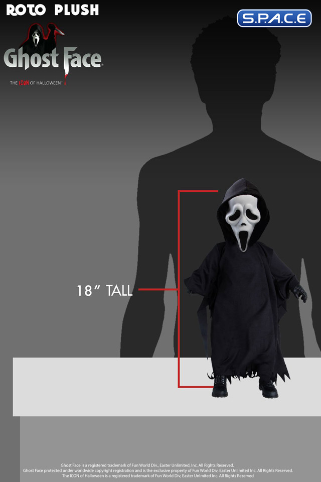 Ghost Face Roto Plush Doll (Scream)