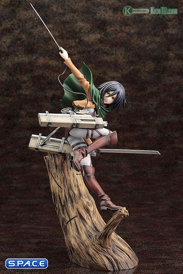 1/8 Scale Mikasa Ackerman ARTFXJ Statue - Renewal Package Version (Attack on Titan)