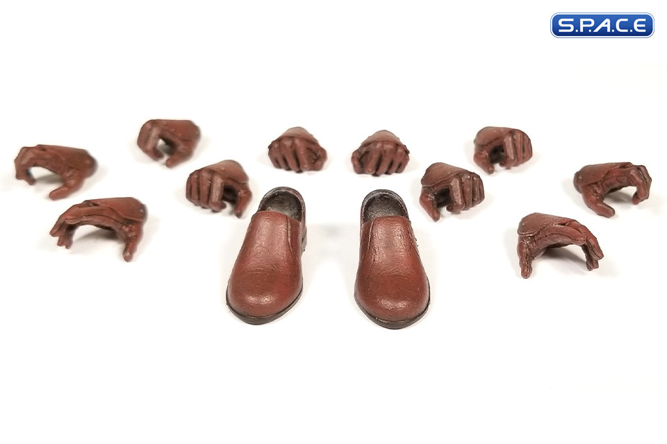 Brown Leather Hands and Feet Set (Mythic Legions)