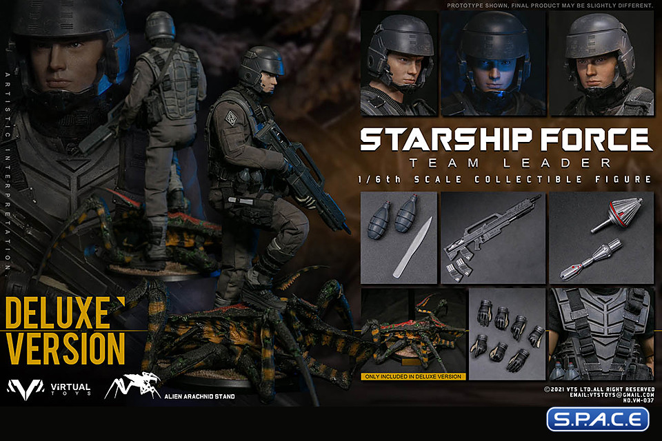 1/6 Scale Starship Force Team Leader - Deluxe Version