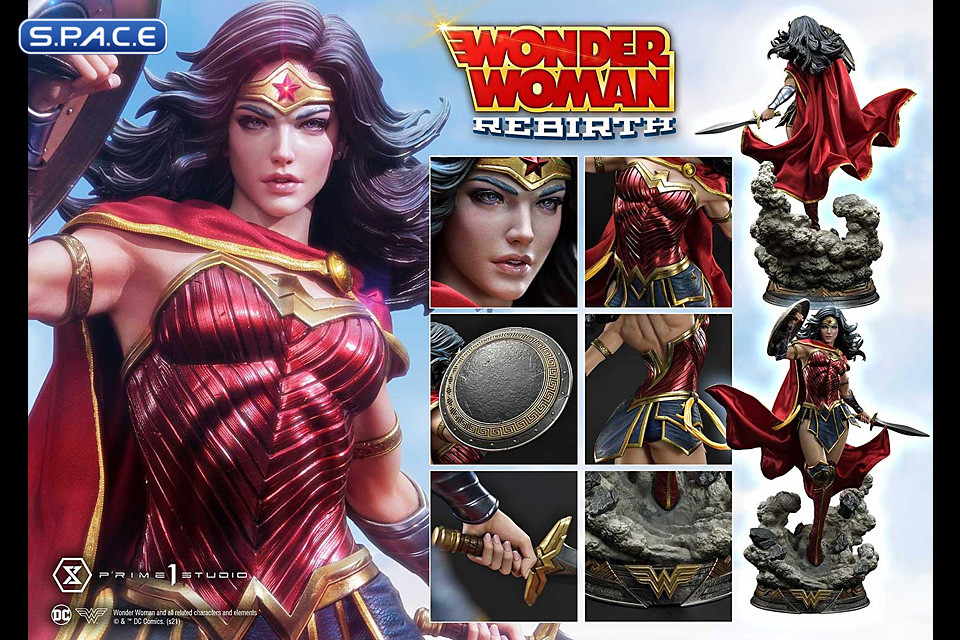 1/3 Scale Wonder Woman Rebirth Museum Masterline Statue (DC Comics)