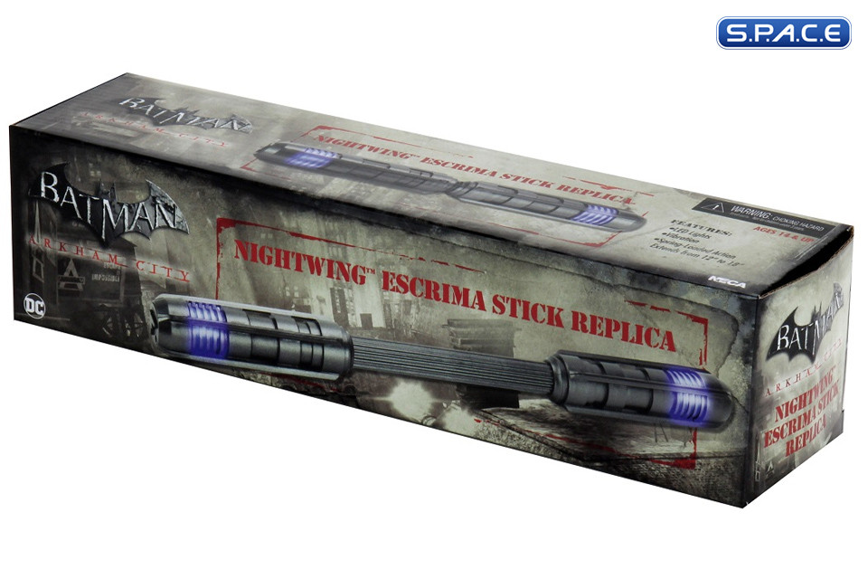 1:1 Nightwings Escrima Stick Life-Size Replica (Batman: Arkham Knight)