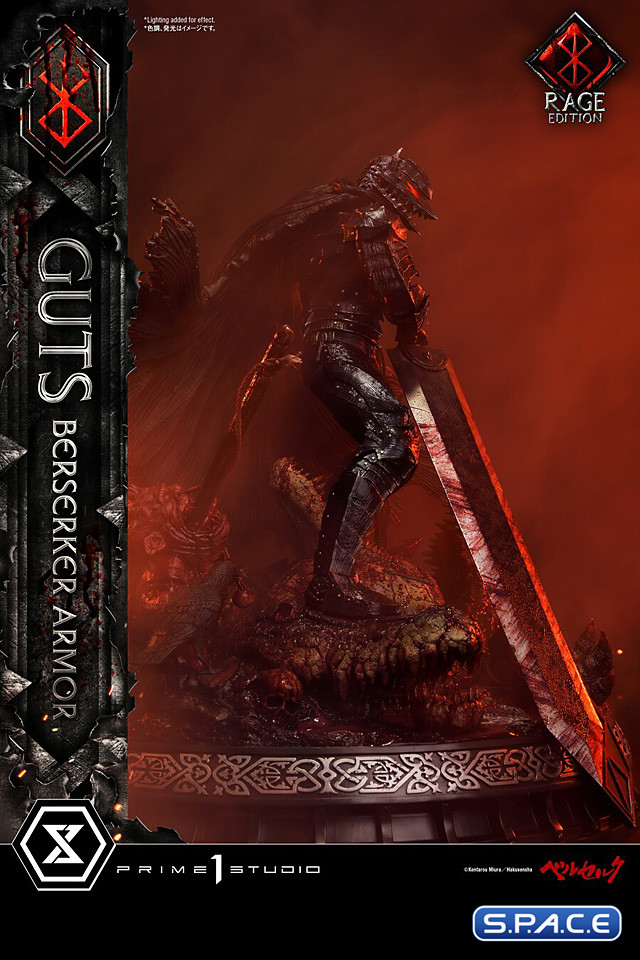 1/4 Scale Guts Berserker Armor Rage Edition Ultimate Premium Masterline Statue (Berserk)