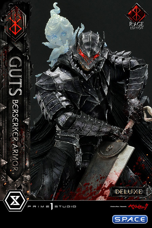 1/4 Scale Guts Berserker Armor Rage Edition Deluxe Version Ultimate Premium Masterline Statue (Berserk)