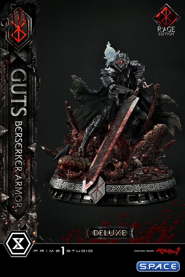 1/4 Scale Guts Berserker Armor Rage Edition Deluxe Version Ultimate Premium Masterline Statue (Berserk)