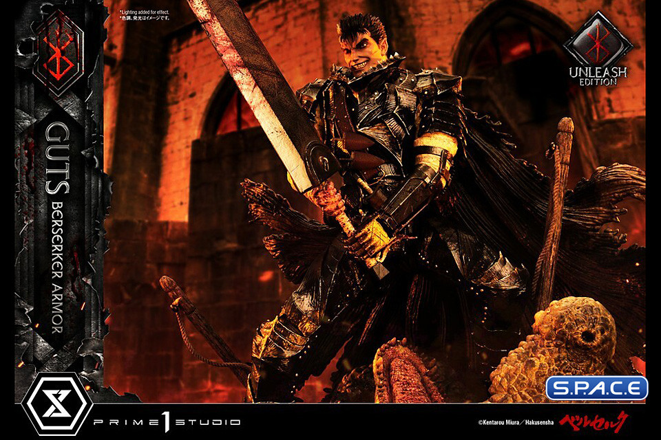 1/4 Scale Guts Berserker Armor Unleash Edition Deluxe Version Ultimate Premium Masterline Statue (Berserk)