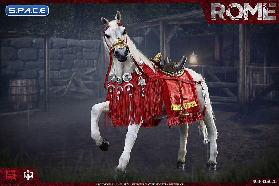 1/6 Scale Julius Caesar with War Horse