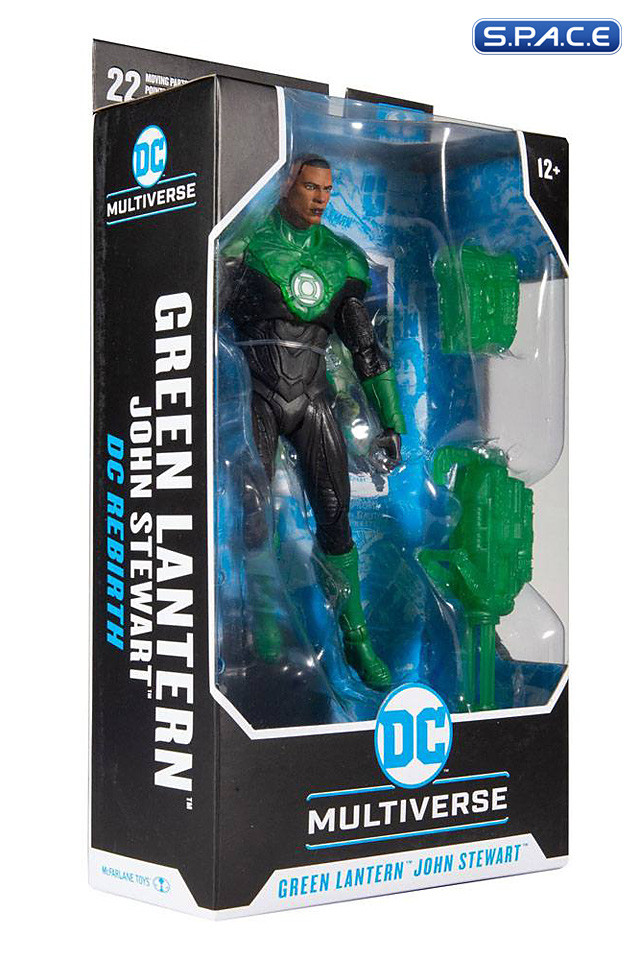 Green Lantern John Stewart from DC Rebirth (DC Multiverse)
