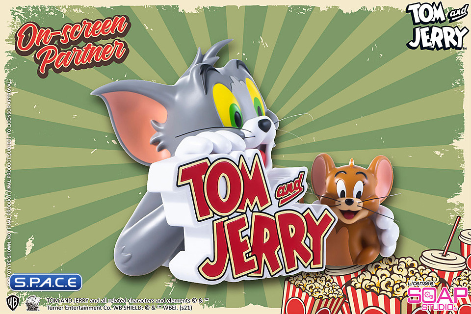 Tom and Jerry On-Screen Partner Bust (Tom and Jerry)