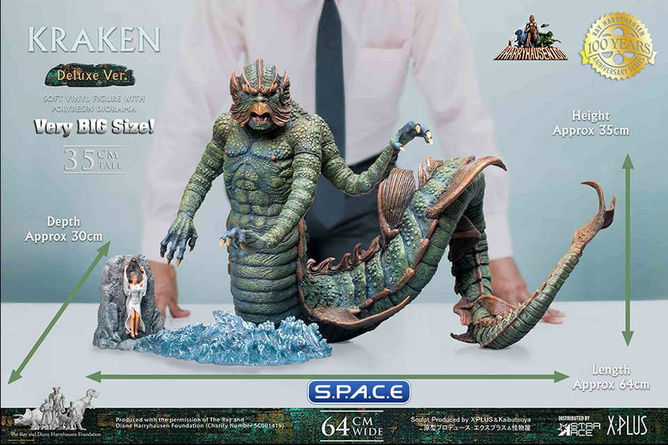 Kraken Soft Vinyl Statue Deluxe Version (Clash of Titans)
