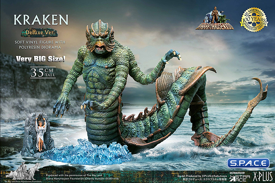 Kraken Soft Vinyl Statue Deluxe Version (Clash of Titans)