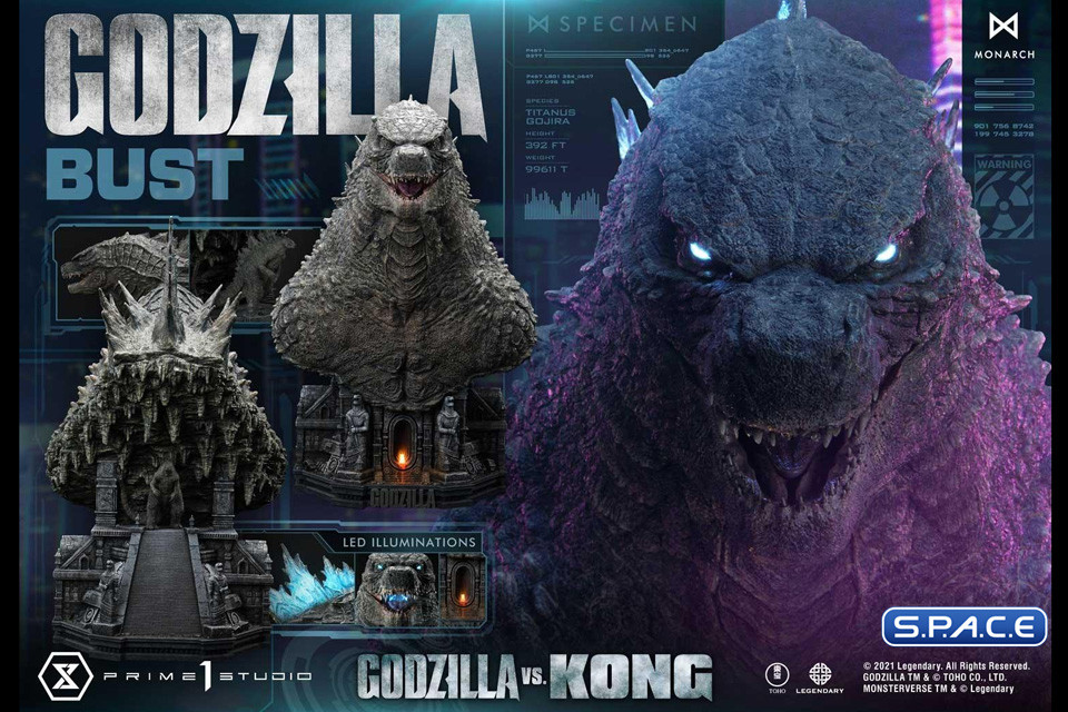 Godzilla Bust - Bonus Version (Godzilla vs. Kong)
