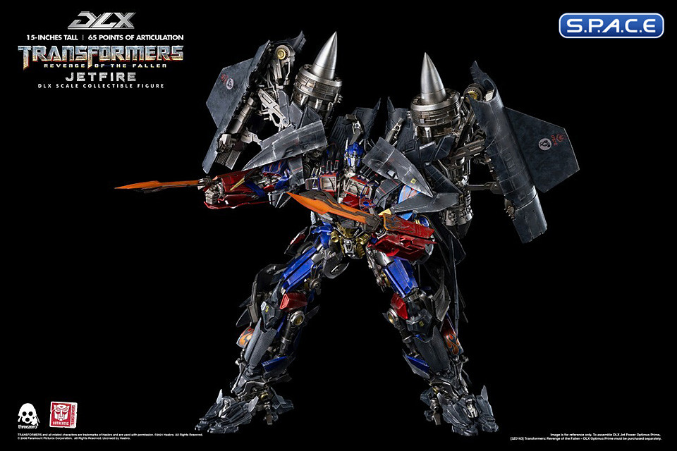 Jetfire DLX Scale Collectible Figure (Transformers: Revenge of the Fallen)