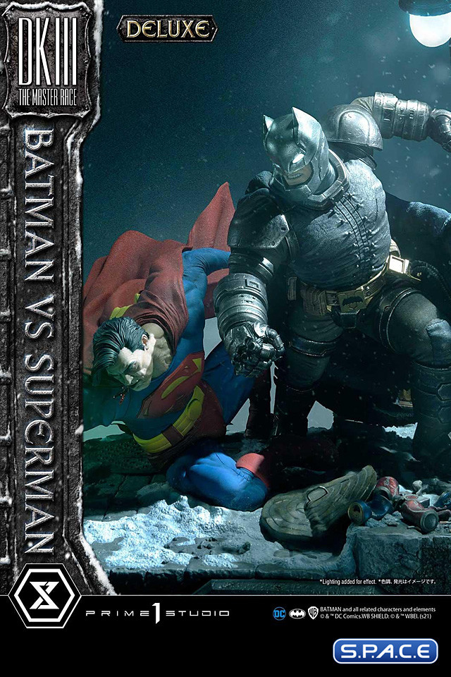 1/3 Scale Batman vs. Superman Deluxe Ultimate Diorama Masterline Statue - Bonus Version (Batman: The Dark Knight Returns)