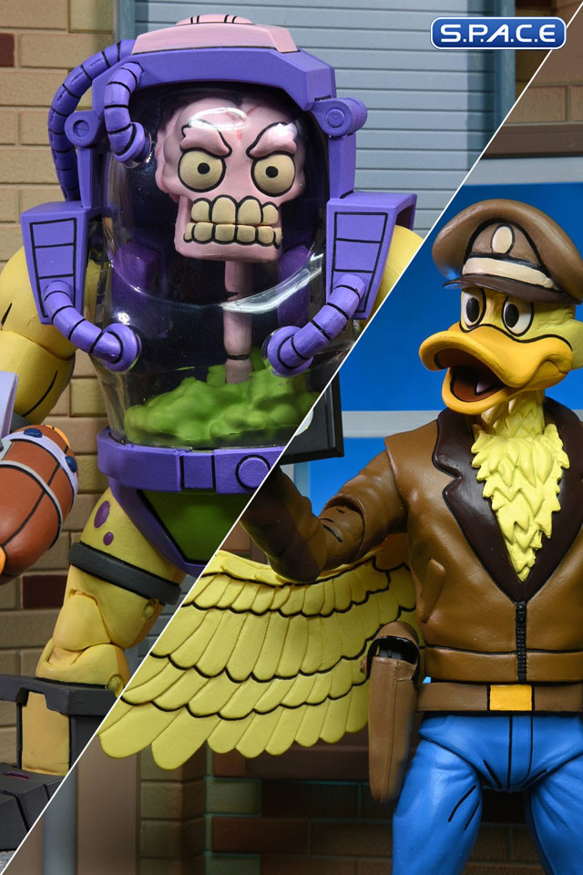 Pack De Figurines Neca TMNT - Ace Duck & Mutagen Man - Neuf Sous Blister