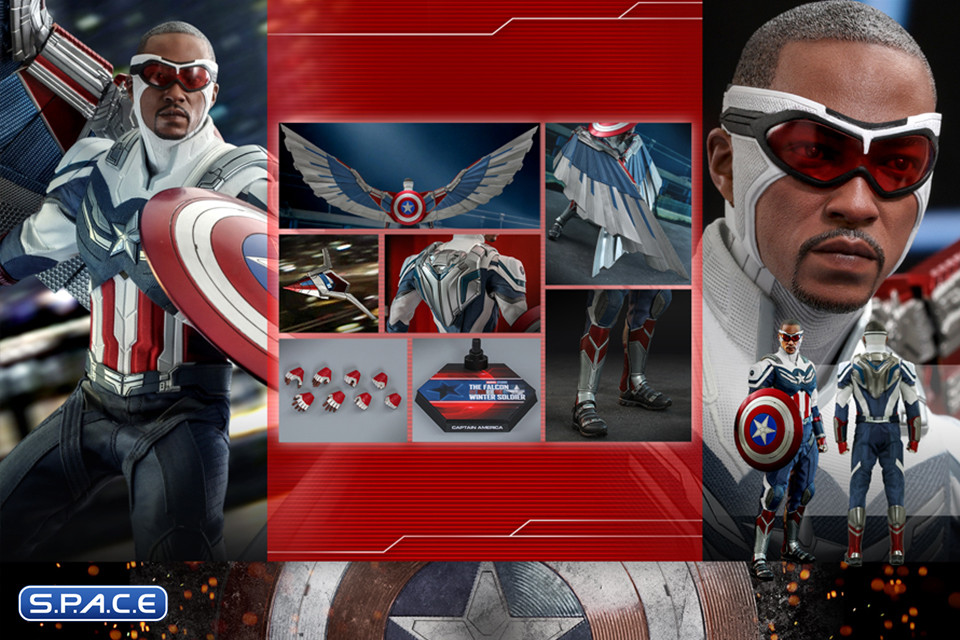 1/6 Scale Captain America TV Masterpiece TMS040 (The Falcon and the Winter Soldier)