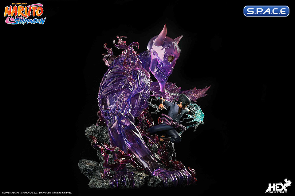 1/8 Scale Sasuke Uchiha Statue (Naruto Shippuden)