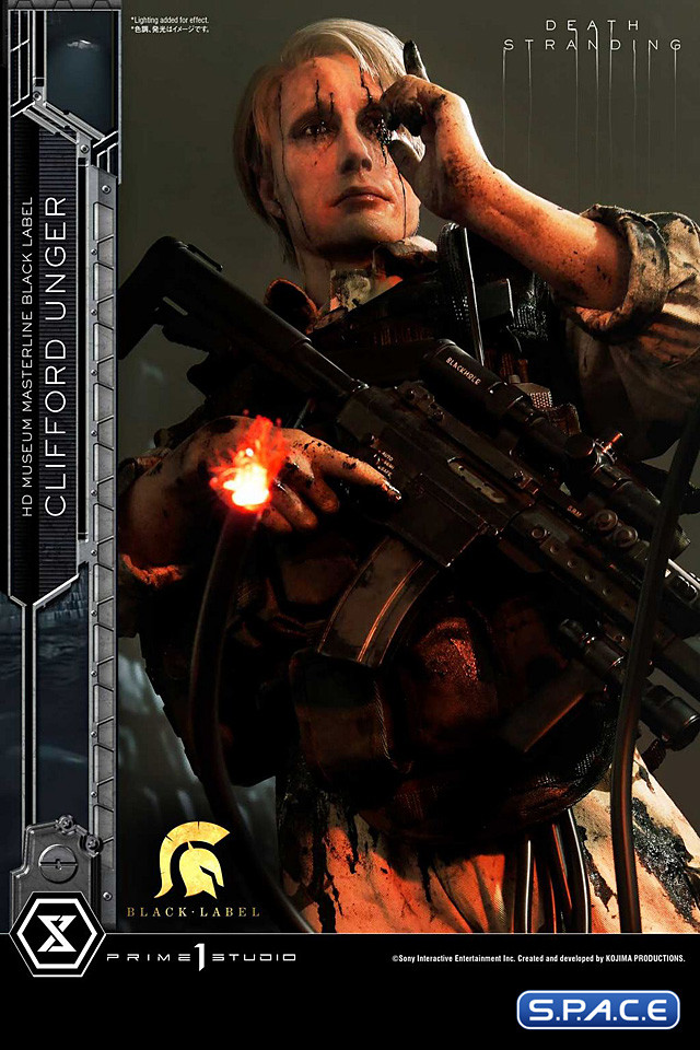 1/2 Scale Clifford Unger HD Museum Masterline Black Label Statue (Death Stranding)
