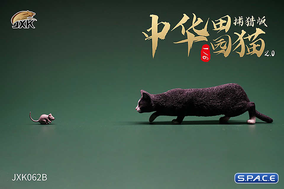 1/6 Scale hunting Cat (black)