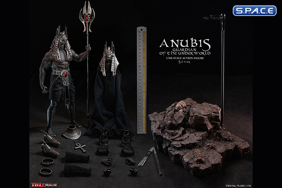 1/6 Scale Silver Anubis - Guardian of The Underworld