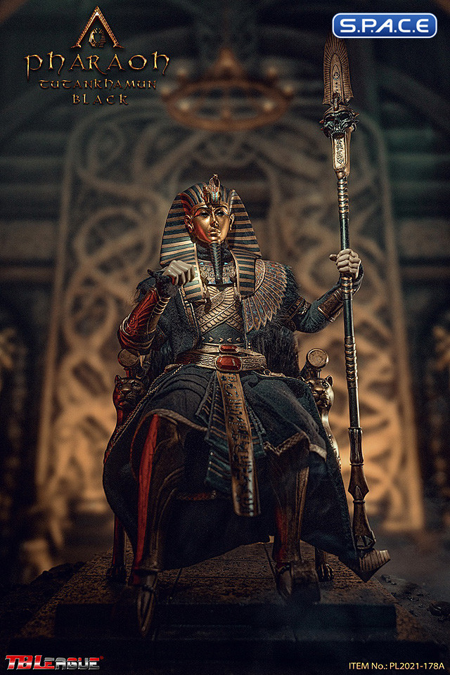1/6 Scale Black Pharaoh Tutankhamun