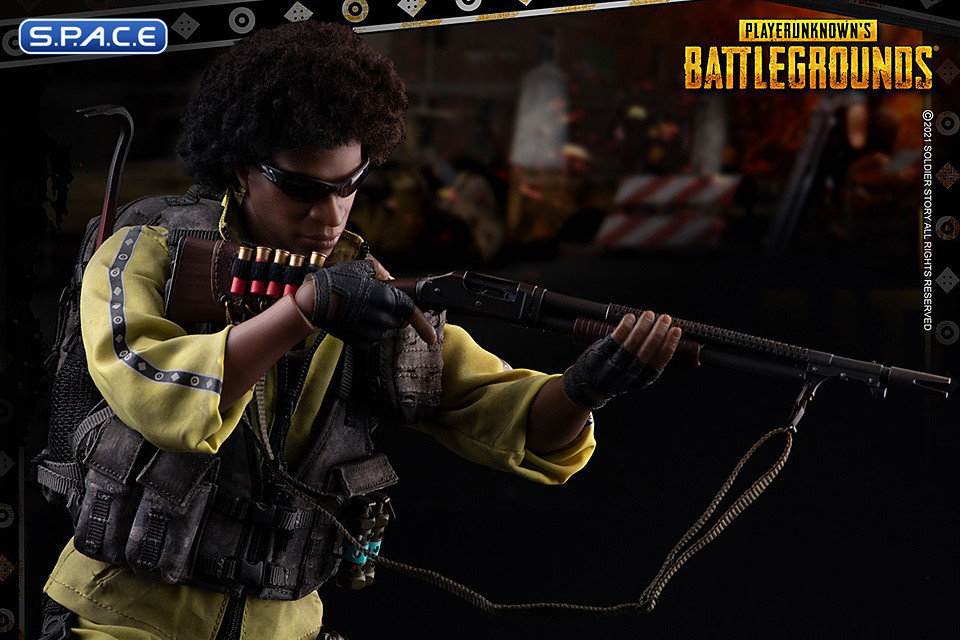 1/6 Scale Battle Royal Skin PUBG Fighter (Playerunknowns Battlegrounds)