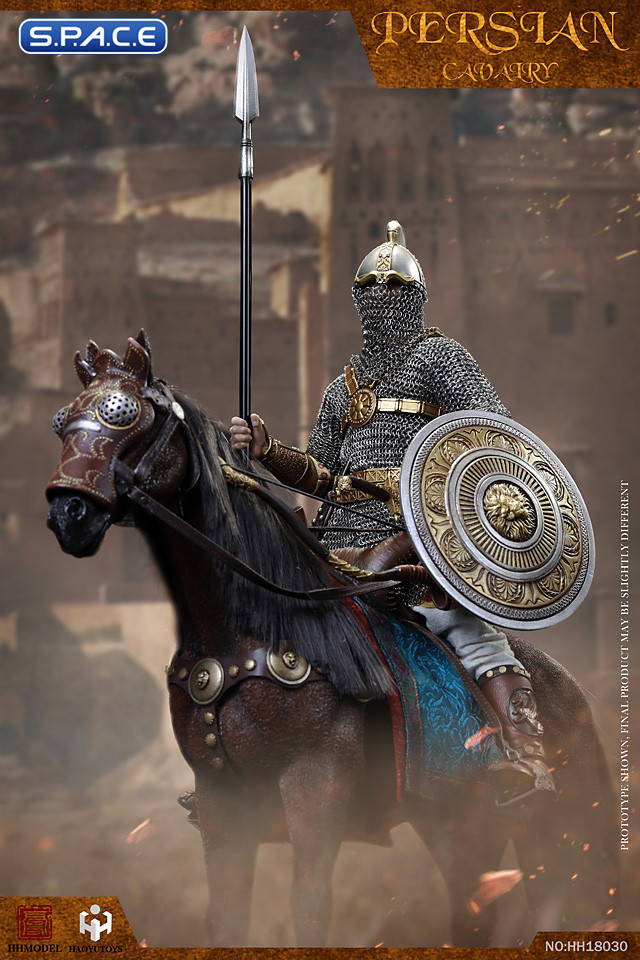 1/6 Scale Imperial Persian Cavalry with Horse