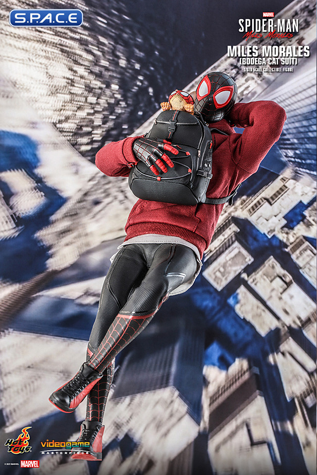 1/6 Scale Miles Morales Bodega Cat Suit Videogame Masterpiece VGM50