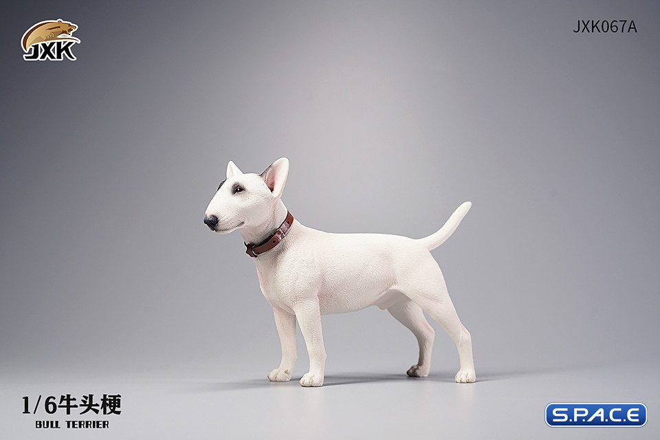 1/6 Scale Bull Terrier (black/white)