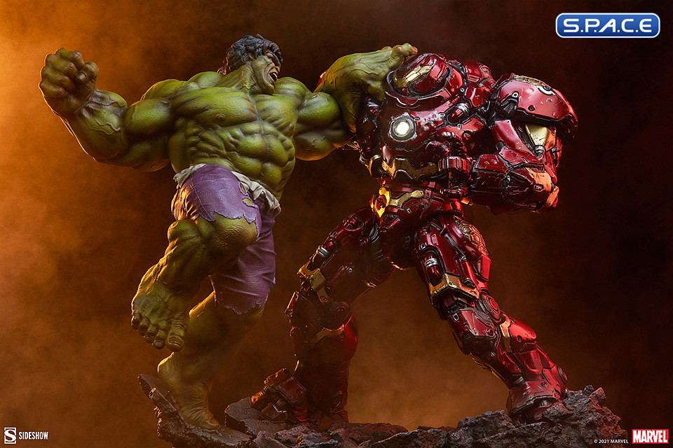 Hulk vs. Hulkbuster Maquette (Marvel)