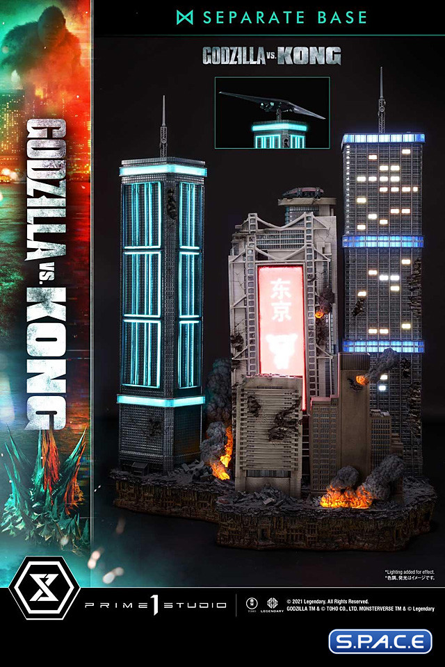 Godzilla vs. Kong Final Battle Ultimate Diorama Masterline Statue (Godzilla vs. Kong)