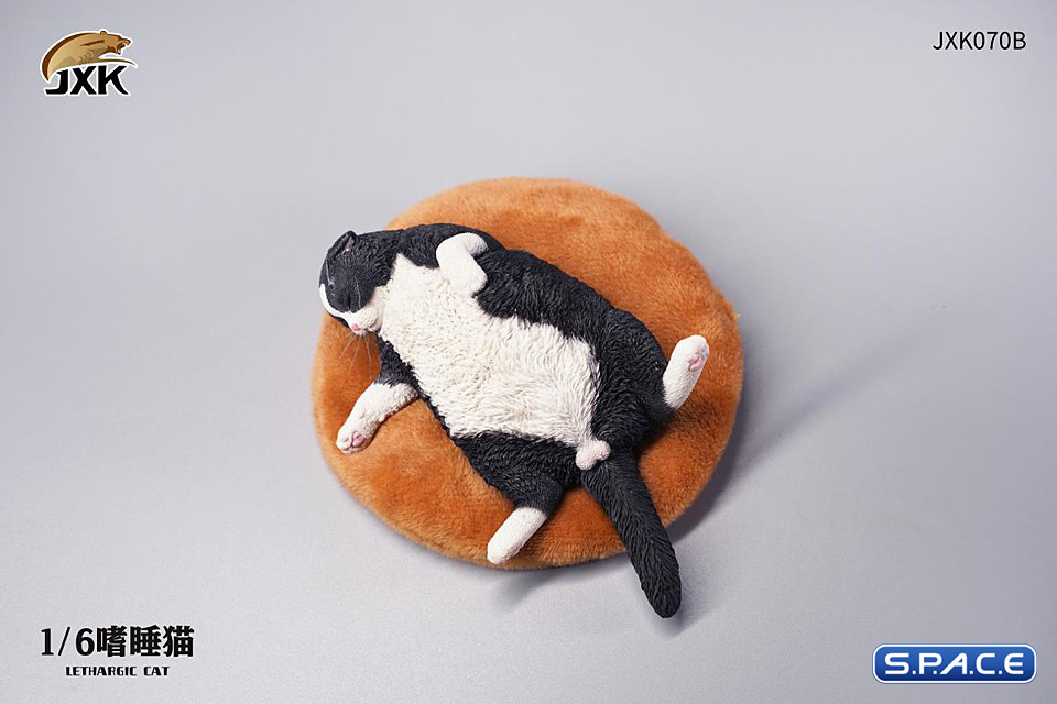 1/6 Scale lethargic Cat (black)