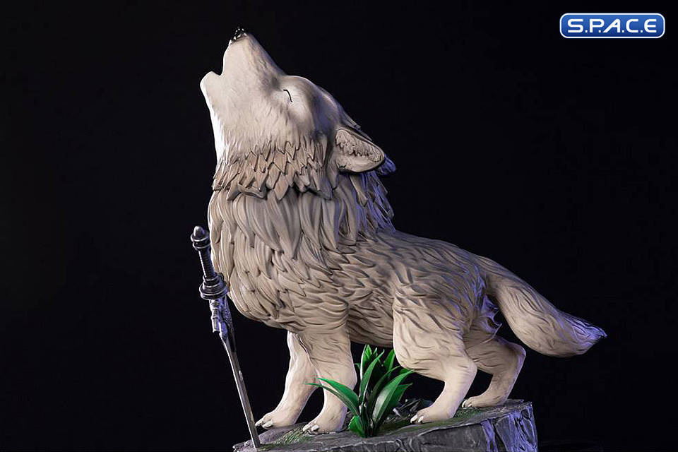 The Great Grey Wolf Sif Super Deformed PVC Statue (Dark Souls)