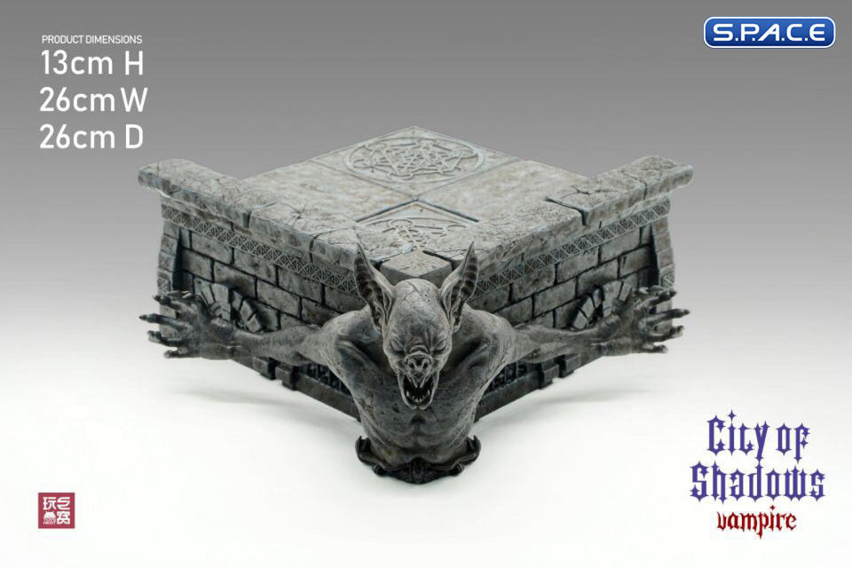 1/6 Scale City of Shadows Vampire Figure Base