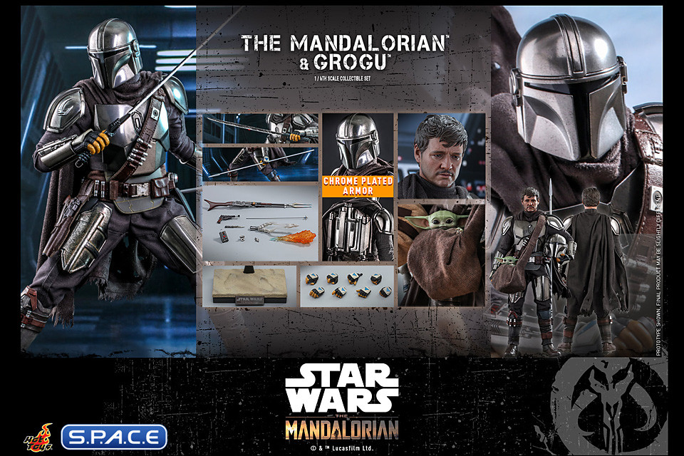 1/6 Scale The Mandalorian and Grogu TV Masterpiece Set TMS051 (The Mandalorian)