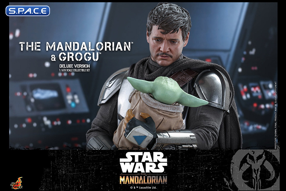 1/6 Scale The Mandalorian and Grogu Deluxe TV Masterpiece Set TMS052 (The Mandalorian)