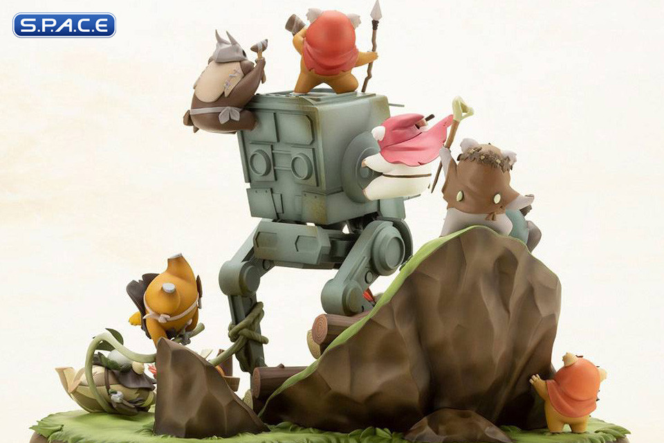 Battle of Endor - The little Rebels ARTFX Artist Series Statue (Star Wars)