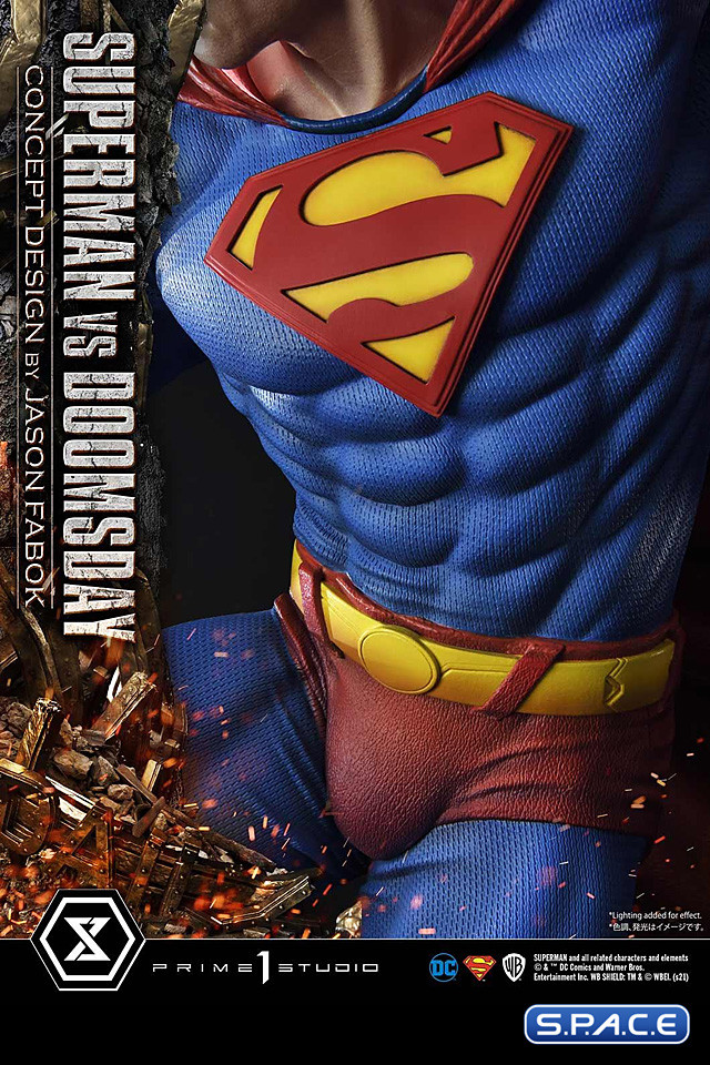 1/3 Scale Superman vs. Doomsday Concept by Jason Fabok Ultimate Museum Masterline Statue (DC Comics)