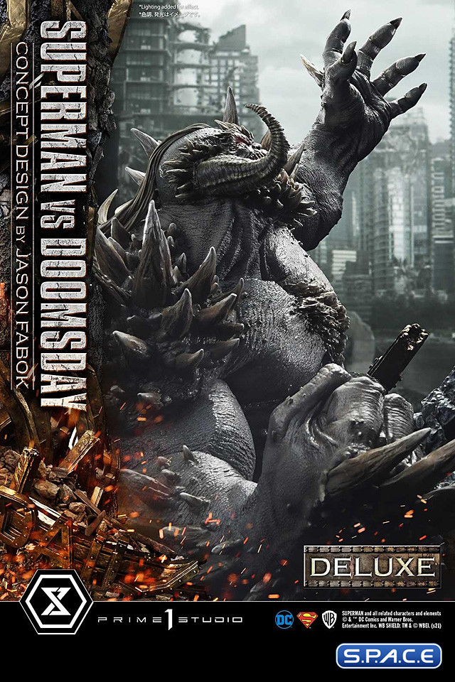 1/3 Scale Superman vs. Doomsday Concept by Jason Fabok Deluxe Ultimate Museum Masterline Statue - Bonus Version (DC Comics)