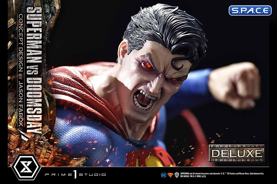 1/3 Scale Superman vs. Doomsday Concept by Jason Fabok Deluxe Ultimate Museum Masterline Statue - Bonus Version (DC Comics)
